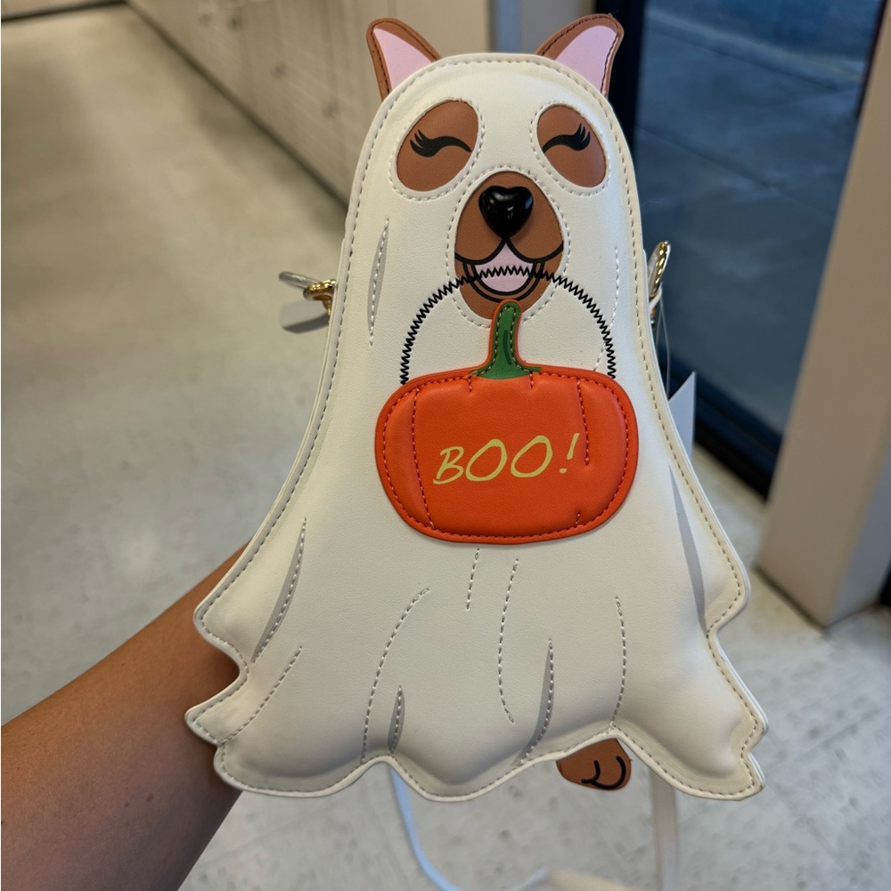 Betsey Johnson Ghost dog purse